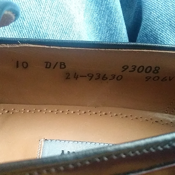 Johnson & Murphy tassel loafers Sz 10 D/B  $100+ f - Picture 8 of 9